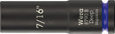 Wera 05005567001 8790 B Impaktor Deep Socket with 3/8" drive, 7/16" x 63 mm