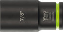 Wera 05005574001 8790 B Impaktor Deep Socket with 3/8" drive, 7/8" x 63 mm