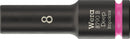 Wera 05005550001 8790 B Impaktor Deep Socket with 3/8" drive, 8 x 63 mm