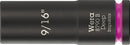 Wera 05005569001 8790 B Impaktor Deep Socket with 3/8" drive, 9/16" x 63 mm