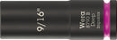 Wera 05005569001 8790 B Impaktor Deep Socket with 3/8" drive, 9/16" x 63 mm