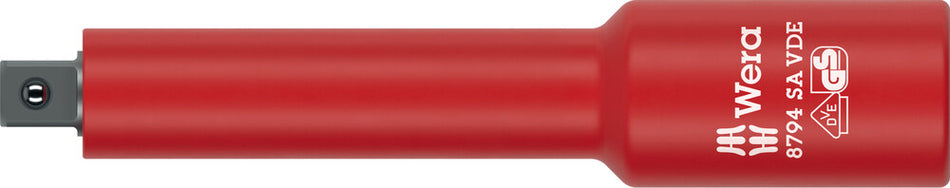 Wera 05005950001 8794 SA VDE Zyklop extension, insulated, short, 1/4"