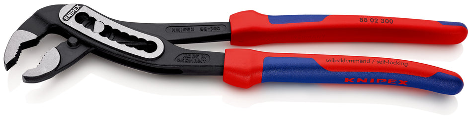 KNIPEX 88 02 300 AlligatorÂ¨ Water Pump Pliers with multi-component grips black atramentized 300 mm