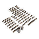 Silverline 881641 Hex, T20 - T55 & Spline Bit Set 40pce