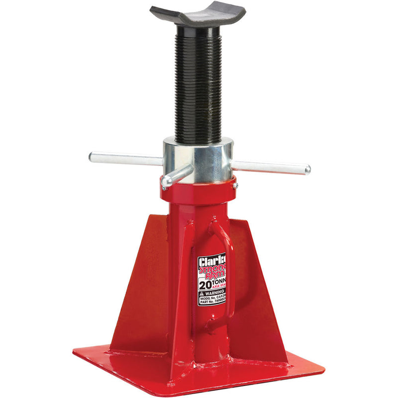 Clarke 7600029 CAX20S 20 Tonne Short Axle Stand (Single)