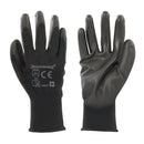 Silverline 885924 Black Palm Gloves