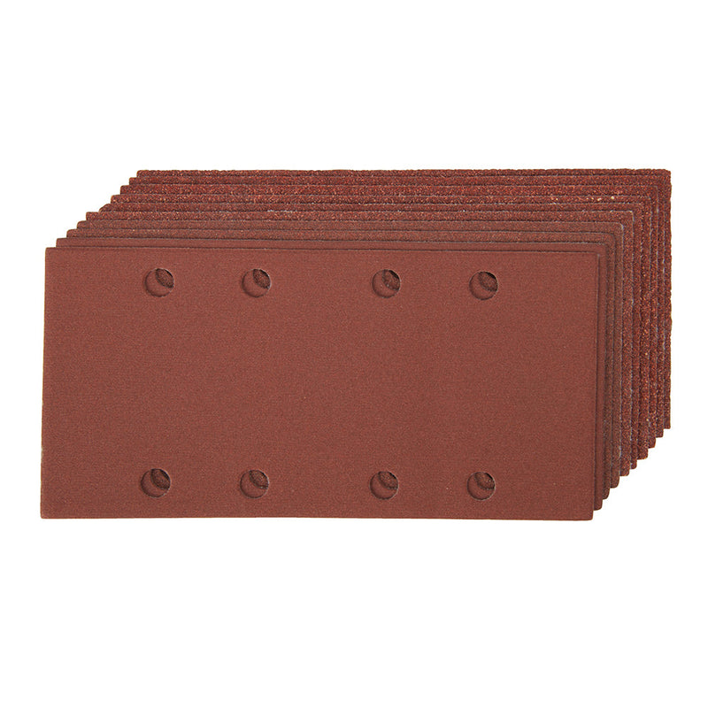 Silverline 892499 Hook & Loop 1/3 Sheets Punched 10pce