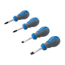 Silverline 893790 Stubby Screwdriver Set 4pce