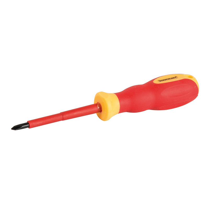 Silverline 899786 VDE Soft-Grip Electricians Screwdriver Phillips