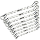 Clarke 1801807 CHT807 8 piece 6 - 22mm Deep Offset Ring Spanner Set