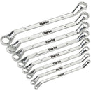 Clarke 1801807 CHT807 8 piece 6 - 22mm Deep Offset Ring Spanner Set