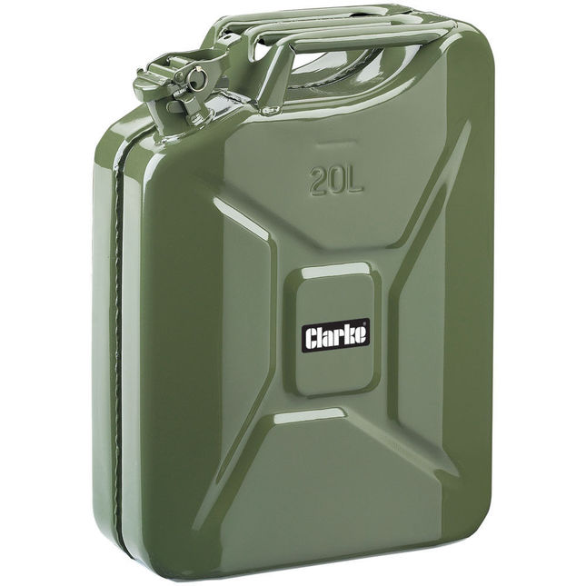 Clarke 7649900 JC20LG 20 Litre Fuel Can (Green)