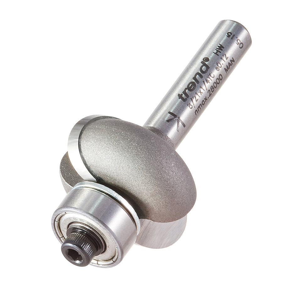 Trend Tools 8/21X1/4TC Bearing Guided Sunk Bead Cutter