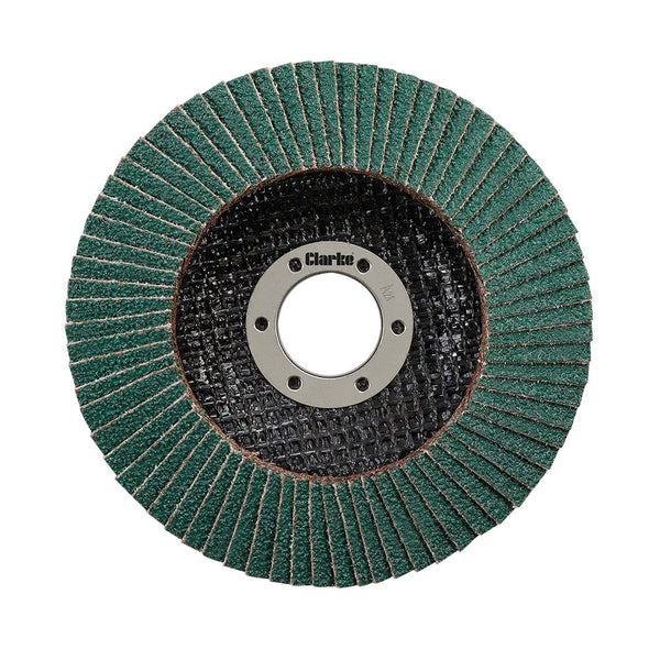Clarke 6502394 115mm Zirconium Flap Disc 22mm Bore