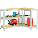 Clarke 6600800 CSM5150S Heavy Duty 150kg Boltless Shelving (Silver)