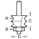 Trend Tools 9/80X1/4TC Bearing Guided Dual Bead Cutter