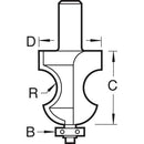Trend Tools 90/14X1/2TC Victorian Torus Cutter