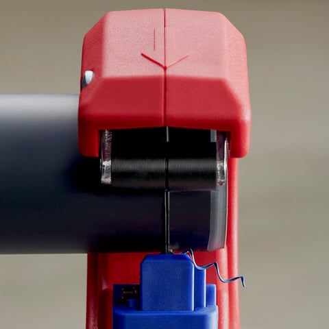 KNIPEX 90 23 01 BK DP50 Pipe Cutter for plastic drain pipes