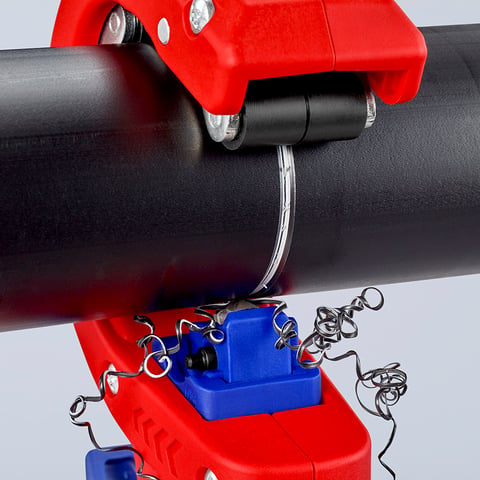 KNIPEX 90 23 01 BK DP50 Pipe Cutter for plastic drain pipes