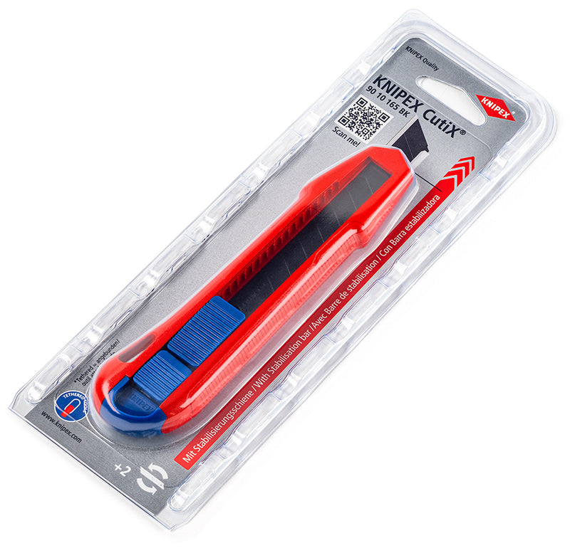 KNIPEX 90 10 165 BK CutiXÂ¨ Universal knife 165 mm