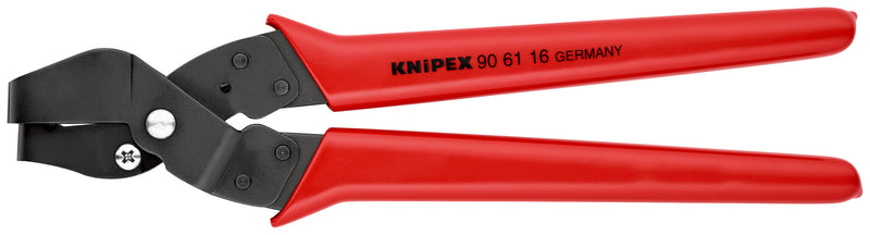 KNIPEX 90 61 16 Notching Pliers with plastic grips burnished 250 mm