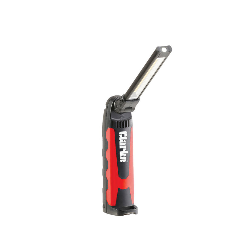 Clarke 4003624 PL5R Slim Pocket LED Work Light/Torch with Swivel Head & Charging Kit