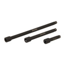 Silverline 907265 Impact Extension Bar Set 3/8" 3pce
