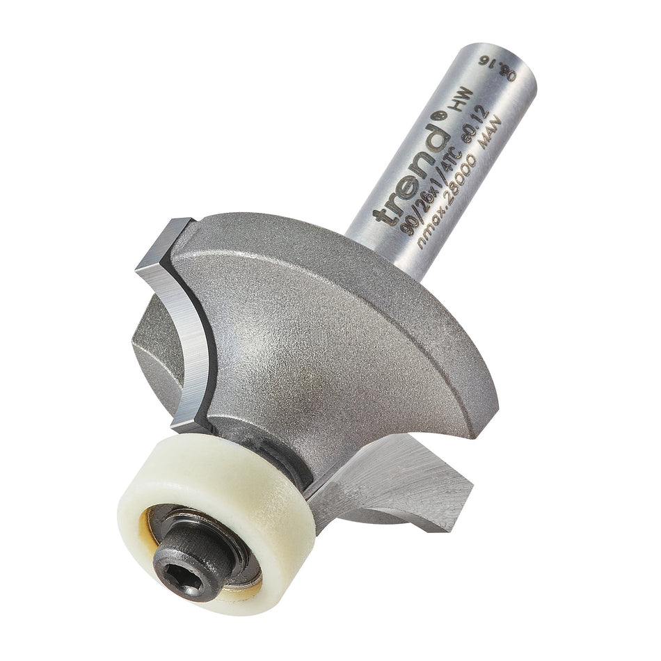 Trend Tools 90/26X1/4TC Bull Nose Combination Cutter