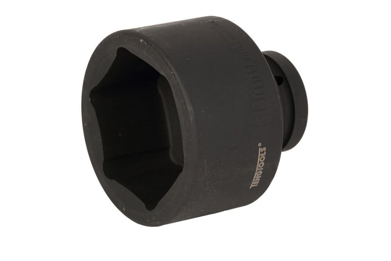 Teng Tools 910580 1" Impact Socket DIN Metric 80mm