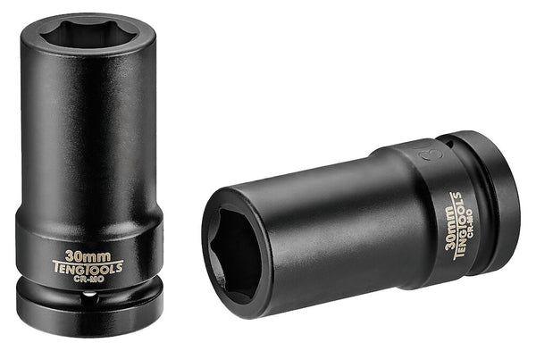 Teng Tools 910630R 1" Drive Deep Impact Socket 30mm