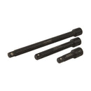 Silverline 913899 Impact Extension Bar Set 1/2" 3pce