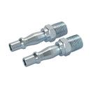 Silverline 918523 Air Line Bayonet Male Thread Coupler 2pk