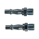 Silverline 918523 Air Line Bayonet Male Thread Coupler 2pk