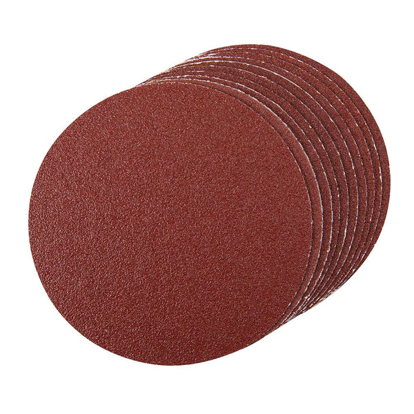 Silverline 918544 Self-Adhesive Sanding Discs 150mm 10pk