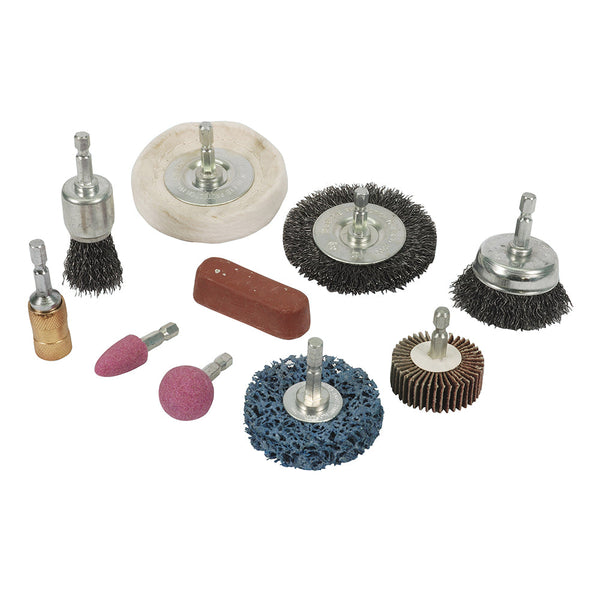 Silverline 918557 Cleaning & Polishing Kit 10pce