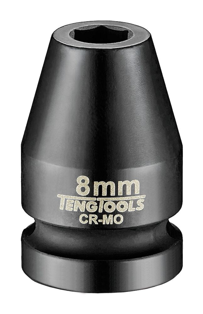 Teng Tools 920525N 1/2" Drive DIN Regular Impact Socket 25mm