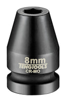 Teng Tools 920528N 1/2" Drive DIN Regular Impact Socket 28mm