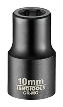 Teng Tools 920519AN 1/2" Drive ANSI Regular Impact Socket 19mm