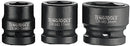 Teng Tools 920714-C 1/2" Drive Stubby Impact Socket 14mm