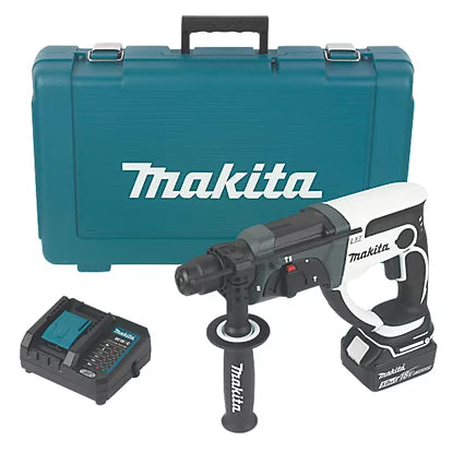 Makita DHR202F001 Li-ion LXT Cordless 20mm Rotary Hammer SDS-Plus 1x 3.0Ah Battery & Charger