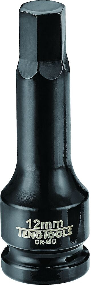 Teng Tools 921512-C 1/2" Hex Impact Socket DIN Metric 12mm