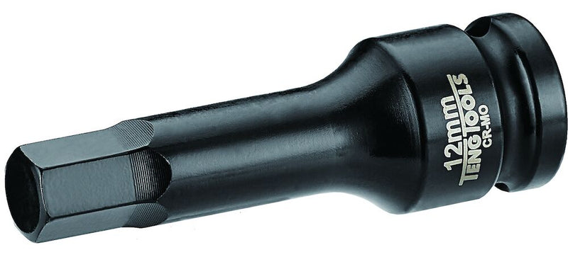 Teng Tools 921512-C 1/2" Hex Impact Socket DIN Metric 12mm