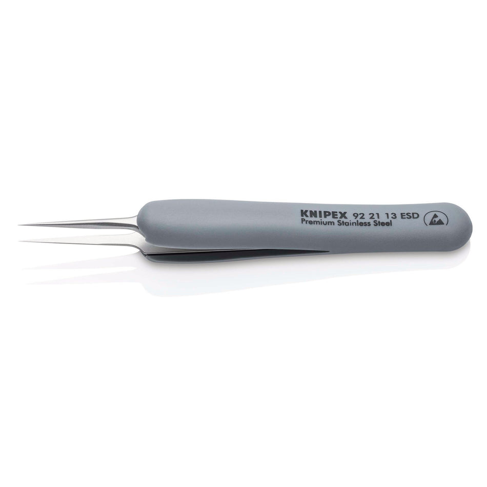 DRAPER 13197 KNIPEX 92 21 13 ESD Precision Tweezers with rubber handles ESD, 112mm