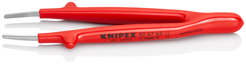 KNIPEX 92 67 63 Universal Tweezers insulated 145 mm