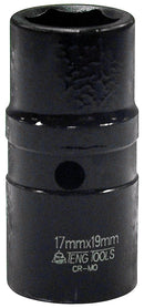Teng Tools 9292122 1/2" Drive Double Ended Impact Socket 21x22mm