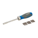 Silverline 930569 12-in-1 Multi-Bit Ratchet Screwdriver