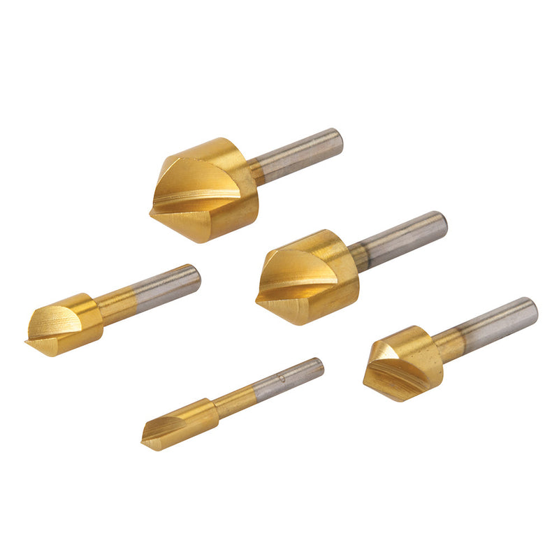 Silverline 934106 Countersink Set 5pce