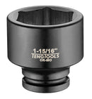 Teng Tools 940128 3/4" Drive Regular Impact Socket 7/8"
