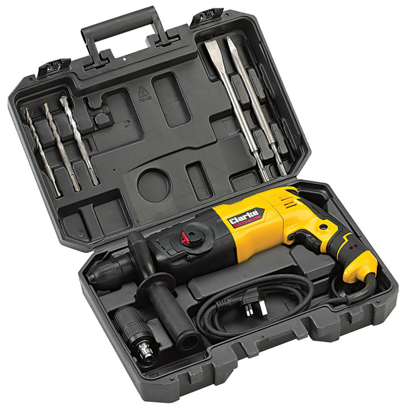 Clarke 6480215 Contractor CON720RHD 5 Function SDS+ Rotary Hammer Drill (230V)
