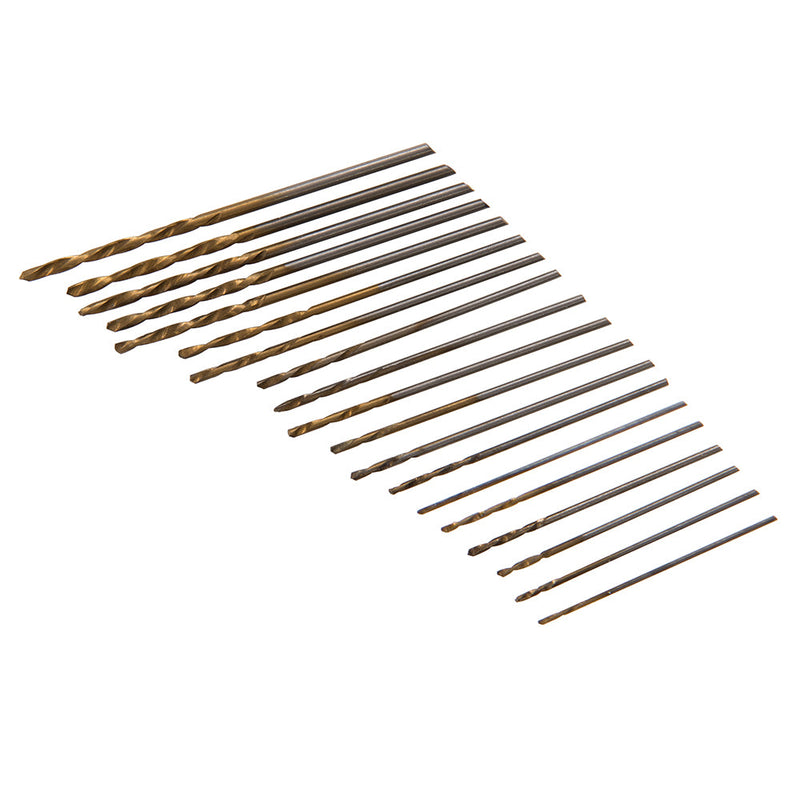 Silverline 944740 HSS Micro Drill Bit Set 20pce